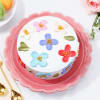 Buy Flowers And Beads Serene Cake