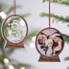 Frosty Memories Personalized Christmas Ornament - Set Of 2 Online