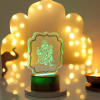 Gift Ganesha Wooden Base LED Lamp