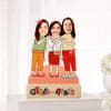 Girl Besties Personalized Caricature Online