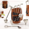 Golf Bag Shaped Personalized Wine Tool Set Online