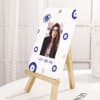 Gift Good Vibes Only - Personalized Photo Frame With Wooden Stand