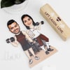 Buy Gym Couple Personalized Caricature