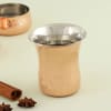 Buy Hammered Copper And Stainless Steel Dinner Set (Set of 5)