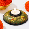 Gift Hand Painted Designer Tea-light Candle Set