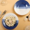 Handmade Ceramic Two-Tone Snack Plates (Set of 2) Online