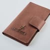 Buy Handy Personalized Travel Wallet Combo - Tan