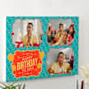 Gift Happy Birthday Personalized Canvas Frame