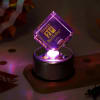 Shop Happy Birthday Personalized LED Crystal Cube