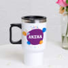 Gift Happy Birthday Personalized Travel Mug Arrangement