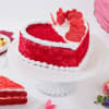 Heart Shaped Red Velvet Cake Online