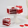 Shop Heart Shaped Red Velvet Cake (Half Kg)