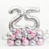 Heartwarming Surprise - Balloon Arrangement - Pink And Silver Online