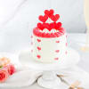 Gift Hearty Paradise Semi-Fondant Cake (600 Gm)