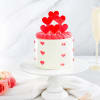 Hearty Paradise Semi-Fondant Cake (600 Gm) Online