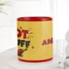Buy Hot Stuff Personalized Red Ceramic Mug