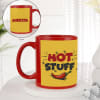 Hot Stuff Personalized Red Ceramic Mug Online