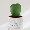 Gift Hoya Heart Plant With Pot - Personalized