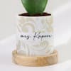 Buy Hoya Heart Plant With Pot - Personalized