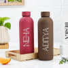 Hydration Duo - Personalized Matte Finish Bottle - Set Of 2 Online