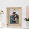 Gift I Love Us - Personalized Rotating Wooden Frame - Set Of 2