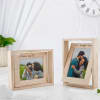 I Love Us - Personalized Rotating Wooden Frame - Set Of 2 Online