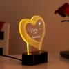 Buy I Love You Personalized LED Lamp