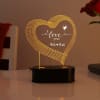 I Love You Personalized LED Lamp Online