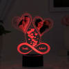 Infinite Love Personalized LED Lamp Online