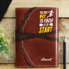 Inspiring Personalized Brown Journal Online