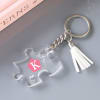 Gift Jigsaw Puzzle Personalized Couple Keychains (Set of 2)