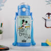 Just Chill - Vaccum Bottle - Vaccum - Personalized - Blue Online