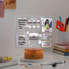 Kids Personalized Planner Brown Base LED Lamp Online