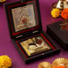 Gift Laxmi N Ganesha Charan Paduka Gift Box