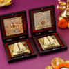 Laxmi N Ganesha Charan Paduka Gift Box Online