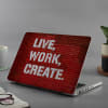 Live Work Create Laptop Skin Online