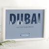 Gift Live Your Dubai Dream Personalized Frame