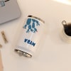 Shop Llama Doesnt Want Your Drama - Personalized Can Tumbler - White