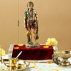 Gift Lord Hanuman Statue in Standing Posture (Gold Finish)