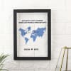 Love Across Borders Personalized Acrylic Frame Online