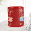 Buy Love Brew - Personalized Red Mug For Couples