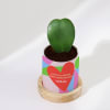 Shop Love Is All Around - Heart Hoya Plant With Personalized Planter