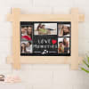 Love Memories Personalized Wooden Photo Frame Online