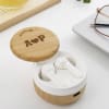 Gift Love Rhythm Personalized Bamboo Earbuds