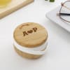 Buy Love Rhythm Personalized Bamboo Earbuds