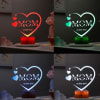 Shop Love You Mom - Personalized LED Lamp - Wooden Finish Base
