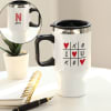 Love You Personalized Travel Mug Online