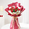 Lovely Red Rose Bouquet Online