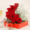 Gift Lovely Red Roses in a Box