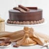 Gift Lucious Kitkat Chocolate Cake (500 gm)